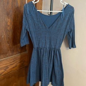 Mid arm length dress